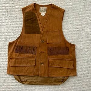 Men's Workwear Utility Vest - Brown
